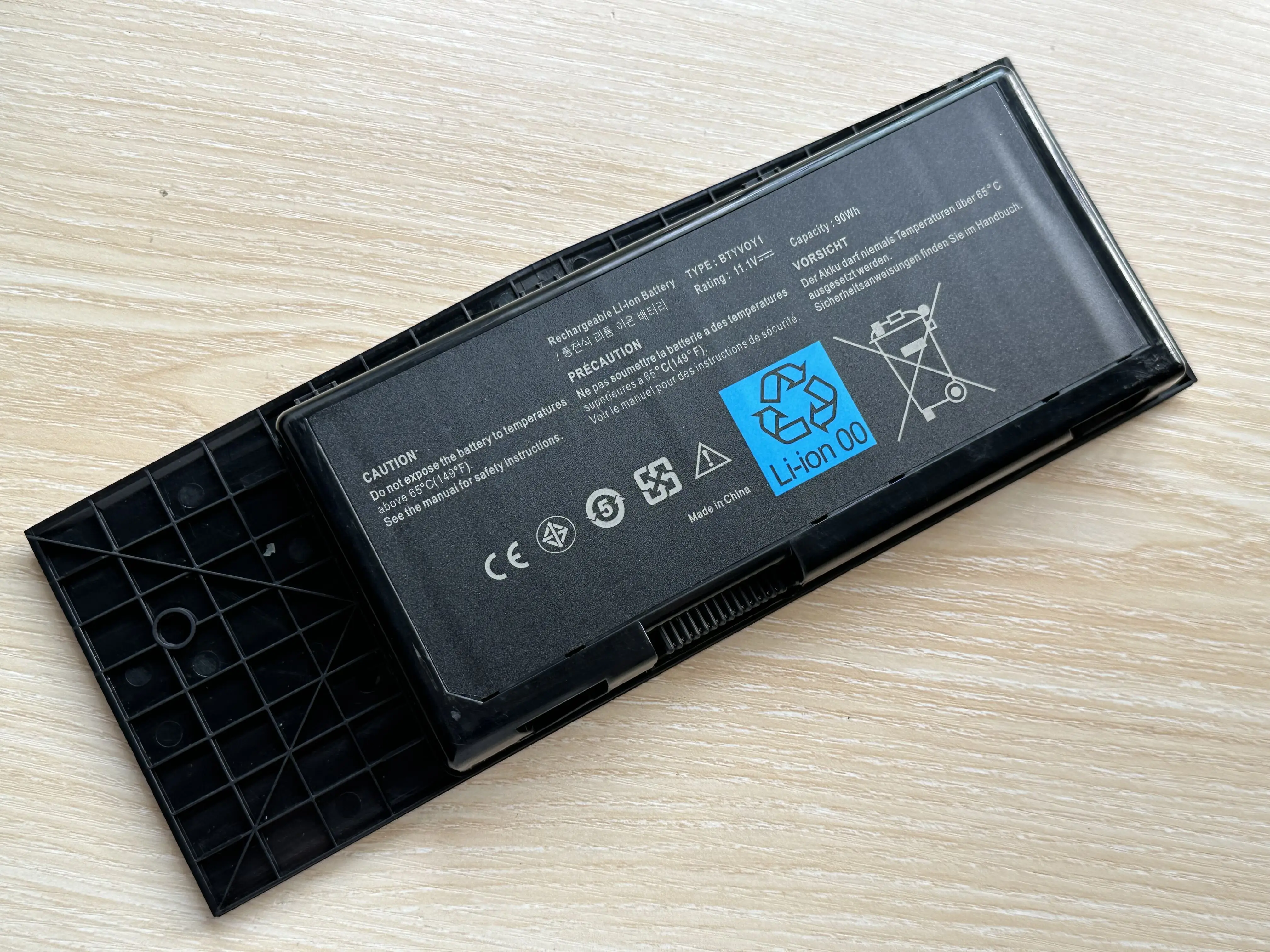 BTYVOY1 batería del ordenador portátil para Dell para Alienware M17X R3,M17X R4,R3-3D 05WP5W CN-07XC9N 318-0397 7XC9N C0C5M - imagen 4