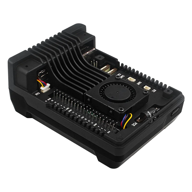 Argon NEO 5 M.2 NVME PCIE carcasa para Raspberry Pi 5 carcasa de aluminio ventilador incorporado Pi5 - imagen 3