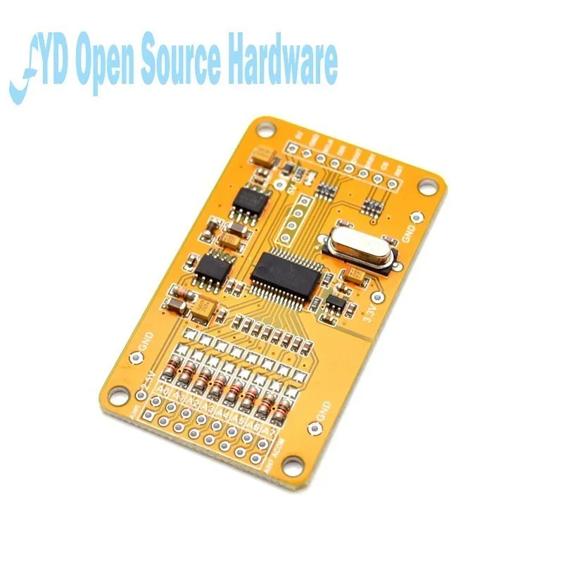   1 Uds actualizado ADS1256 24 ADC8 Road AD-precisión módulo de adquisición de datos ADC - imagen 5