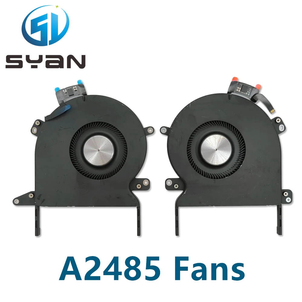 Ventilador A2485 para ordenador portátil, conjunto de refrigeración para Macbook Pro Retina 16 "M1 Pro/Max, lado izquierdo y derecho EMC3651, 2021