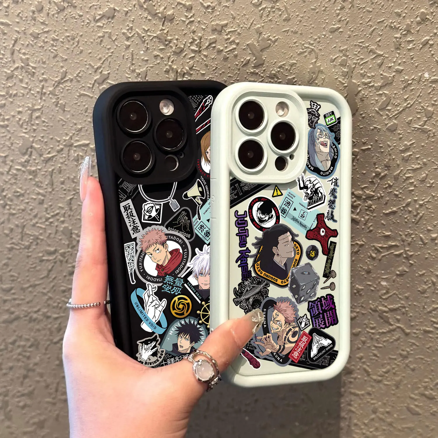 Nueva funda de teléfono Jujutsu Kaisen Hot Anime para OPPO A5 A7 A16 A17 A38 A53 A54 A55 A58 A72 A74 A76 A78 A94 A98 4G 5G - imagen 2