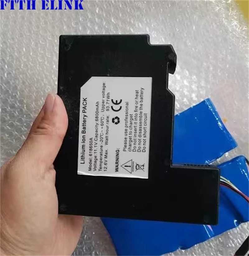 Célula de batería BY-A6/BY-A18 para empalmador de fusión de fibra óptica ALK-80/88A Hecho en China suministro de fábrica de buena calidad ELINK - imagen 2