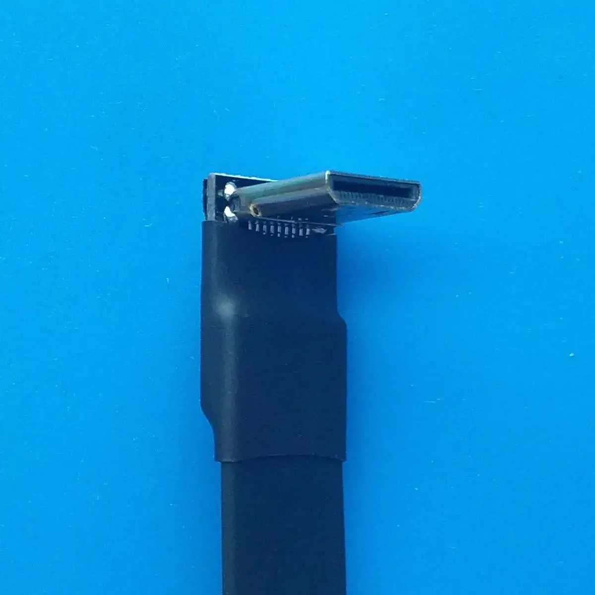 FPV Mini HDMI compatible 90 grados tipo C - C FPC Flexible plano Mini-HDMI Cable de cinta FFC 20 pines para Drone Gopro DSLR Kit de cardán - imagen 4