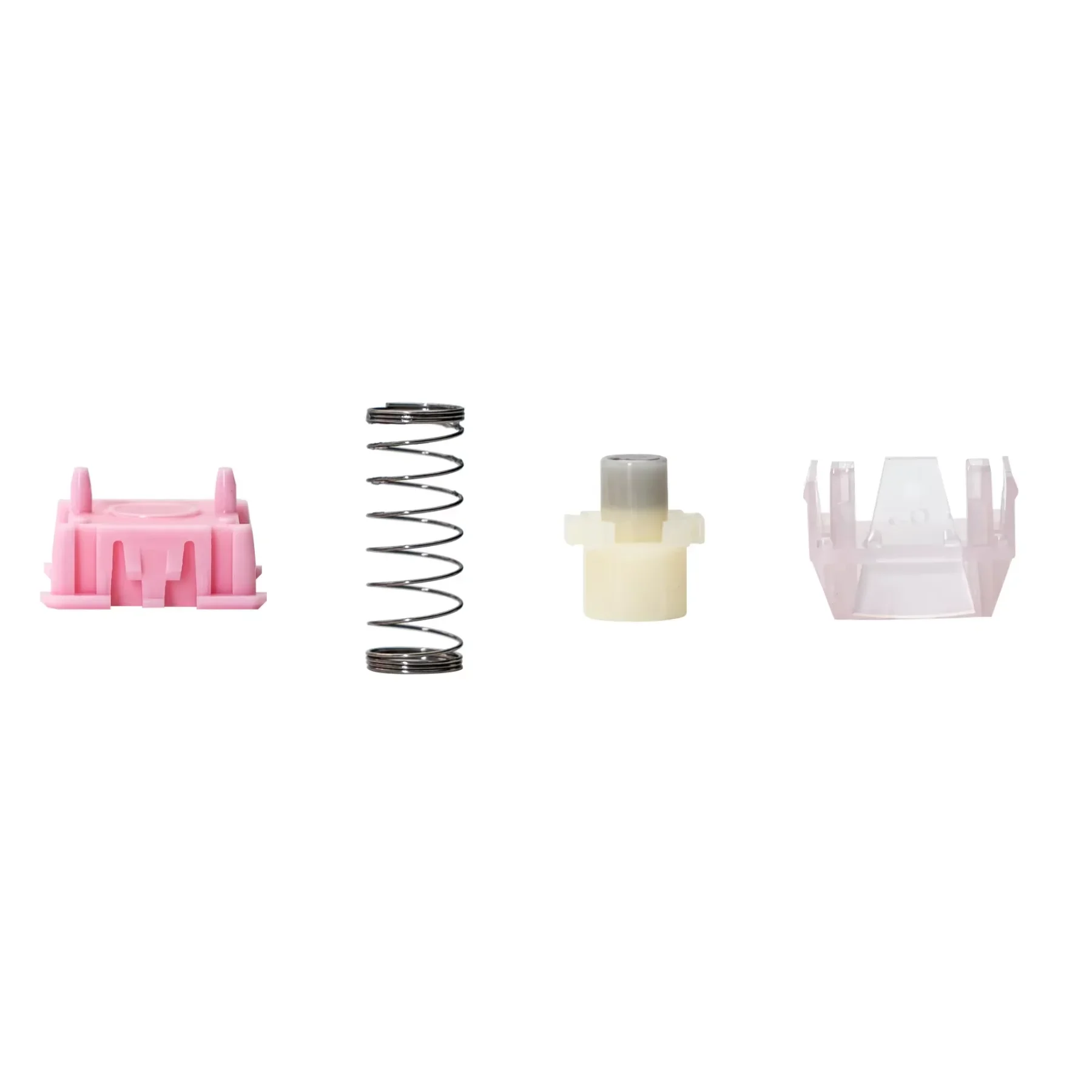 Wuque Studio-interruptor magnético de flujo rosa, interruptores de teclado de efecto Hall lineal RGB, sonido Clacky profundo, 35gf, disparo rápido para juegos - imagen 3