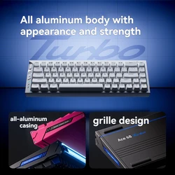 Ace Turbo Teclado Magnético ARGB Gaming y Oficina con Cable