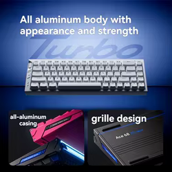 Ace Turbo Teclado Magnético ARGB Gaming y Oficina con Cable