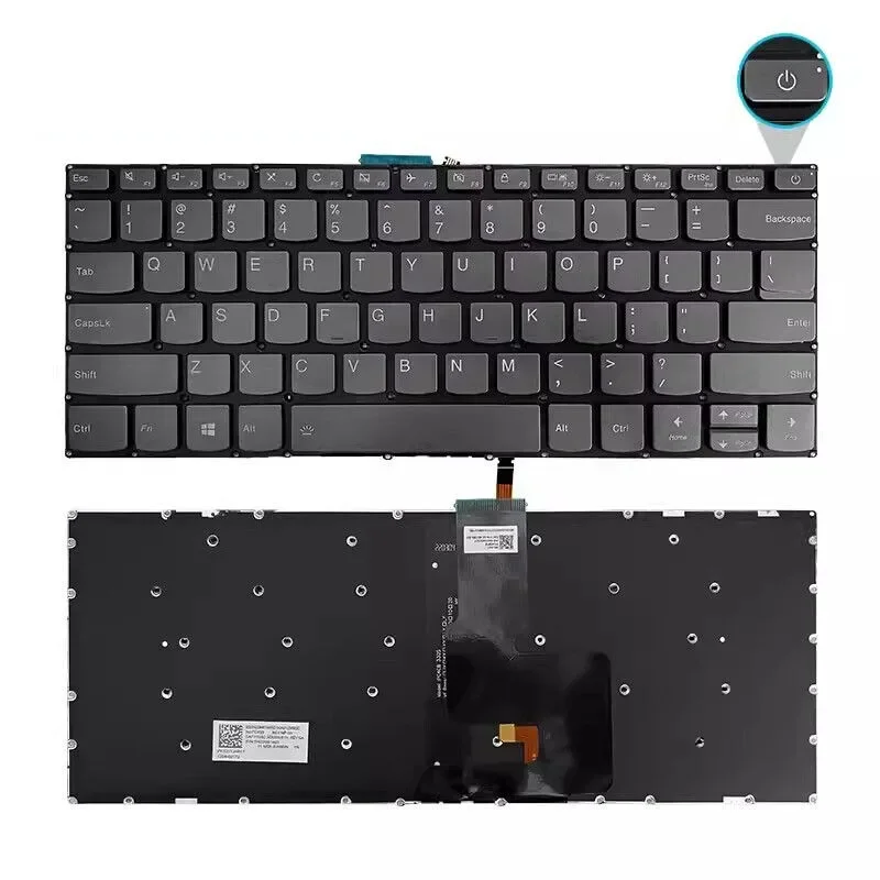 Teclado estadounidense con retroiluminación para Lenovo IdeaPad 320-14 320S-14IKB 120S-14IAP 520-14IKB - imagen 2