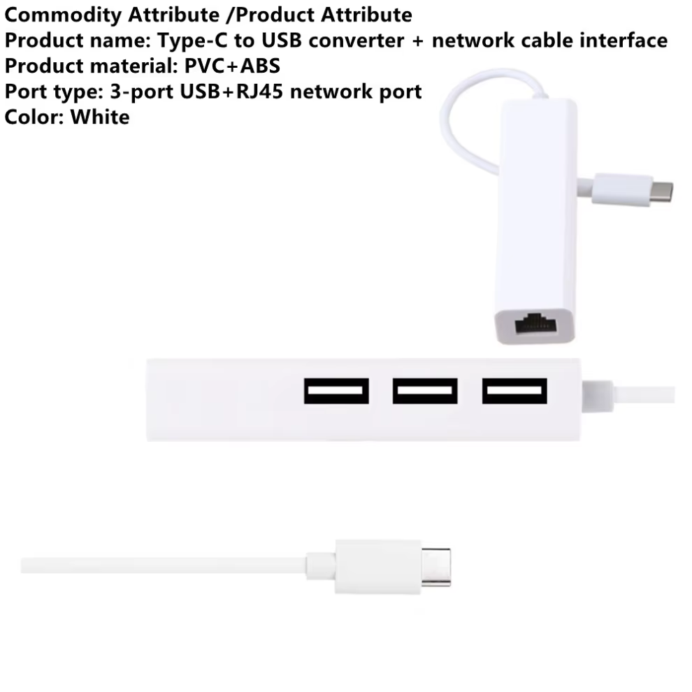 Hub USB-C 4 en 1 con Ethernet RJ45 para MacBook Pro - imagen 4