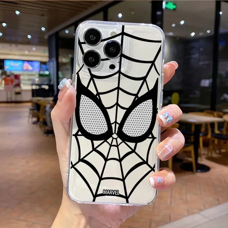 Funda Marvel Spider Man Deadpool para OPPO Realme C53 C55 C75 C67 C65 C63 C35 C30 C33 C20 C12 C21Y C25Y 9 11 10 12 Pro Plus 8 8i - imagen 2