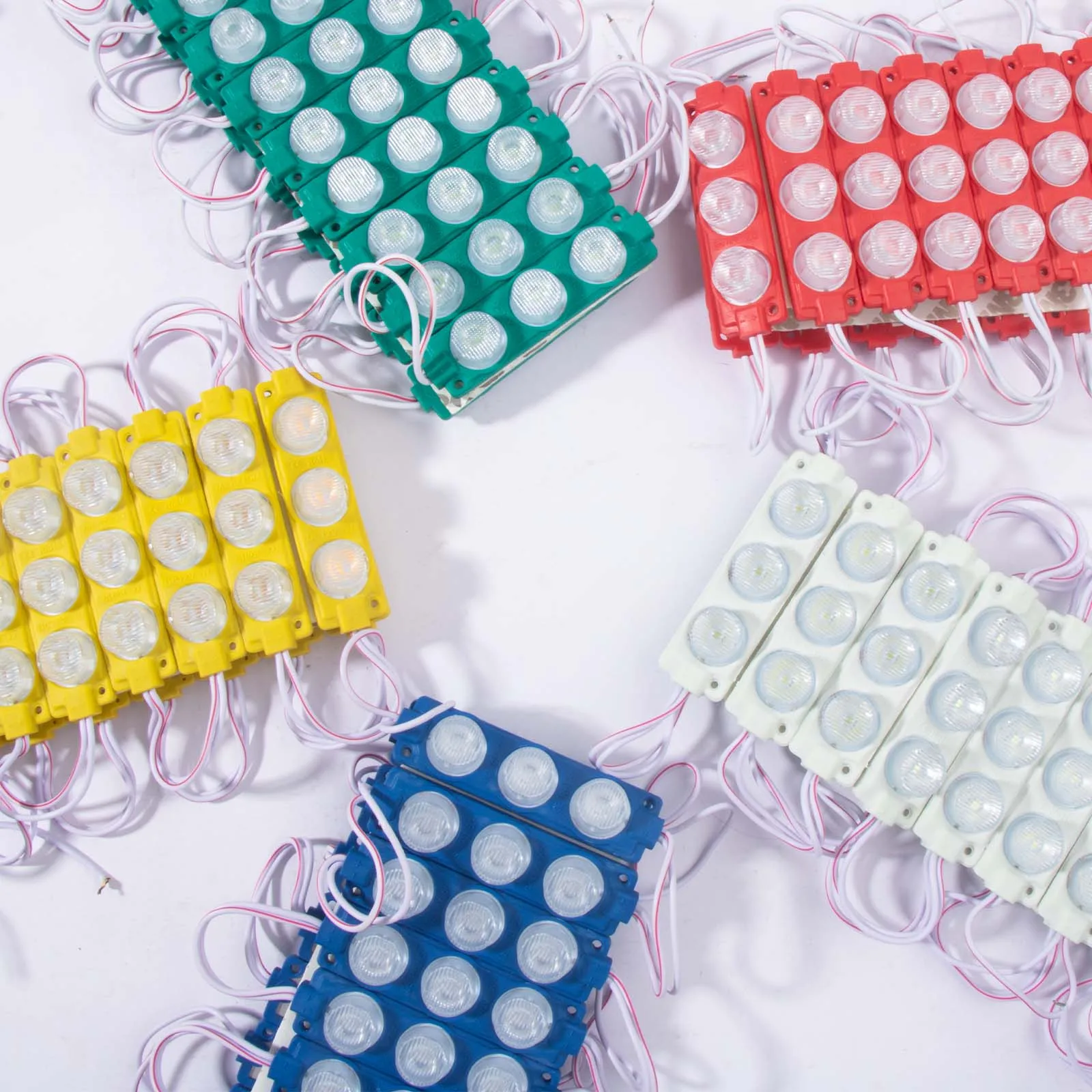 Módulo de luz Led de 20 piezas, luces decorativas impermeables 2835 SMD para carteles publicitarios con cinta adhesiva - imagen 4