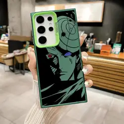 Funda de teléfono para Samsung Galaxy Note 20 Ultra S21 S24 FE S25 S20 Plus S23 S22 S23 funda suave Uchiha Obito