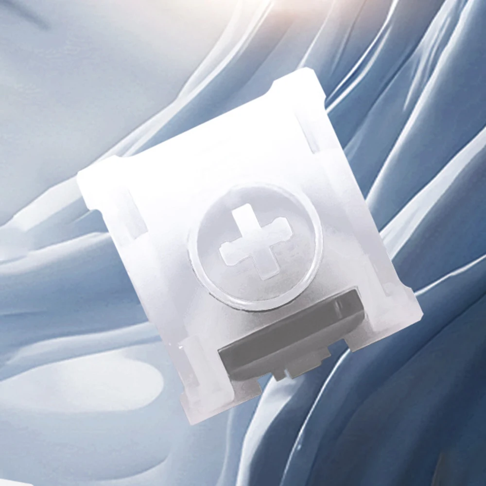 Unionwell Hunyuan interruptor magnético hun Yuan interruptor RGB lineal para teclado mecánico magnético precubricado resorte largo entorse - imagen 3