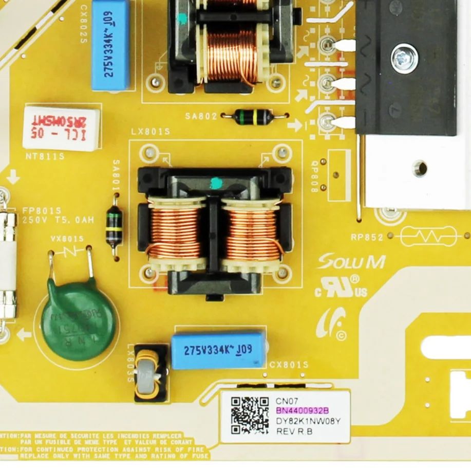 BN44-00932B L55E6_NSM Placa de alimentación para Samsung UN58NU710DF UN58NU7100F UN55NU7300G UN50NU7100F UN50NU7200F UN55NU6900B TV - imagen 2