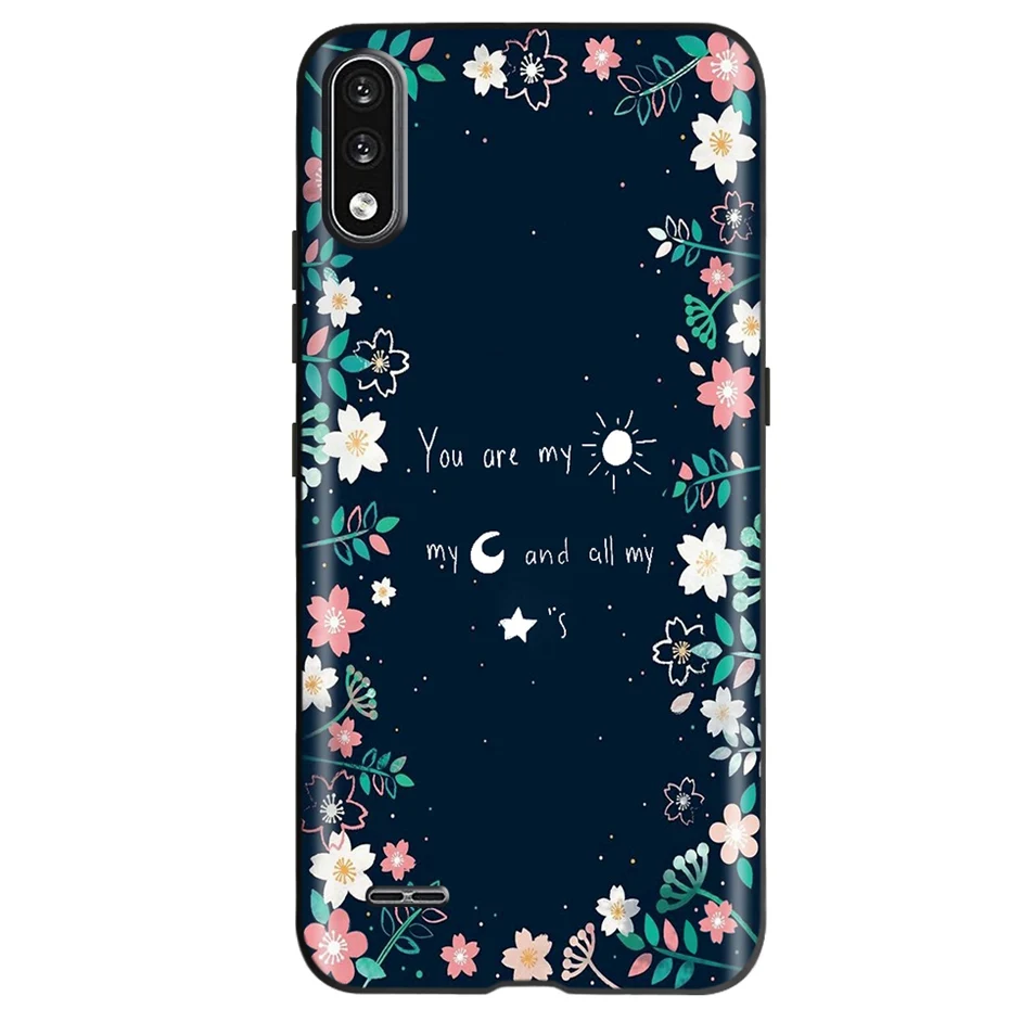 Para LG K22 LM-K200 K200E K200B funda de teléfono con patrón de moda funda trasera de silicona suave TPU para LG K22 K 22 2020 Fundas - imagen 2