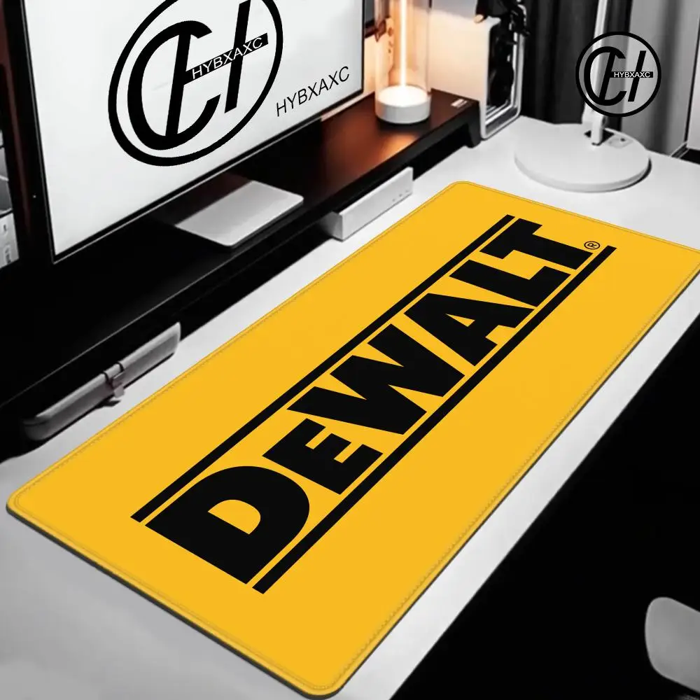 D-DeWalts Alfombrilla de ratón Alfombrilla de ratón grande para juegos LockEdge Alfombrilla de escritorio para teclado de computadora engrosada - imagen 2