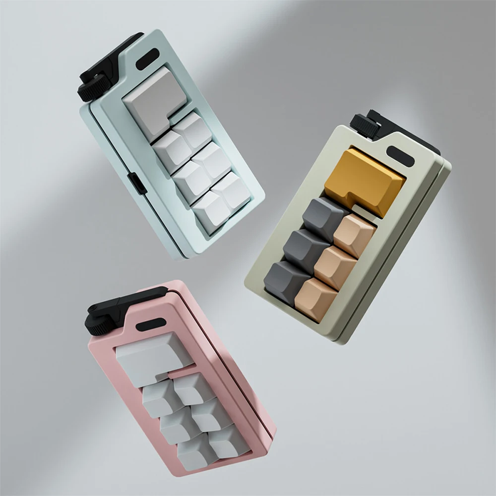 Teclado de juguete, teclado de dedo, llavero, juguete antiestrés para fiesta, alivio del estrés, teclado mecánico, teclas, juguetes