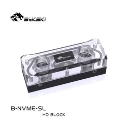 Bykski Bloque de Agua NVMe para SSD M.2 2280/22110 – Refrigeración