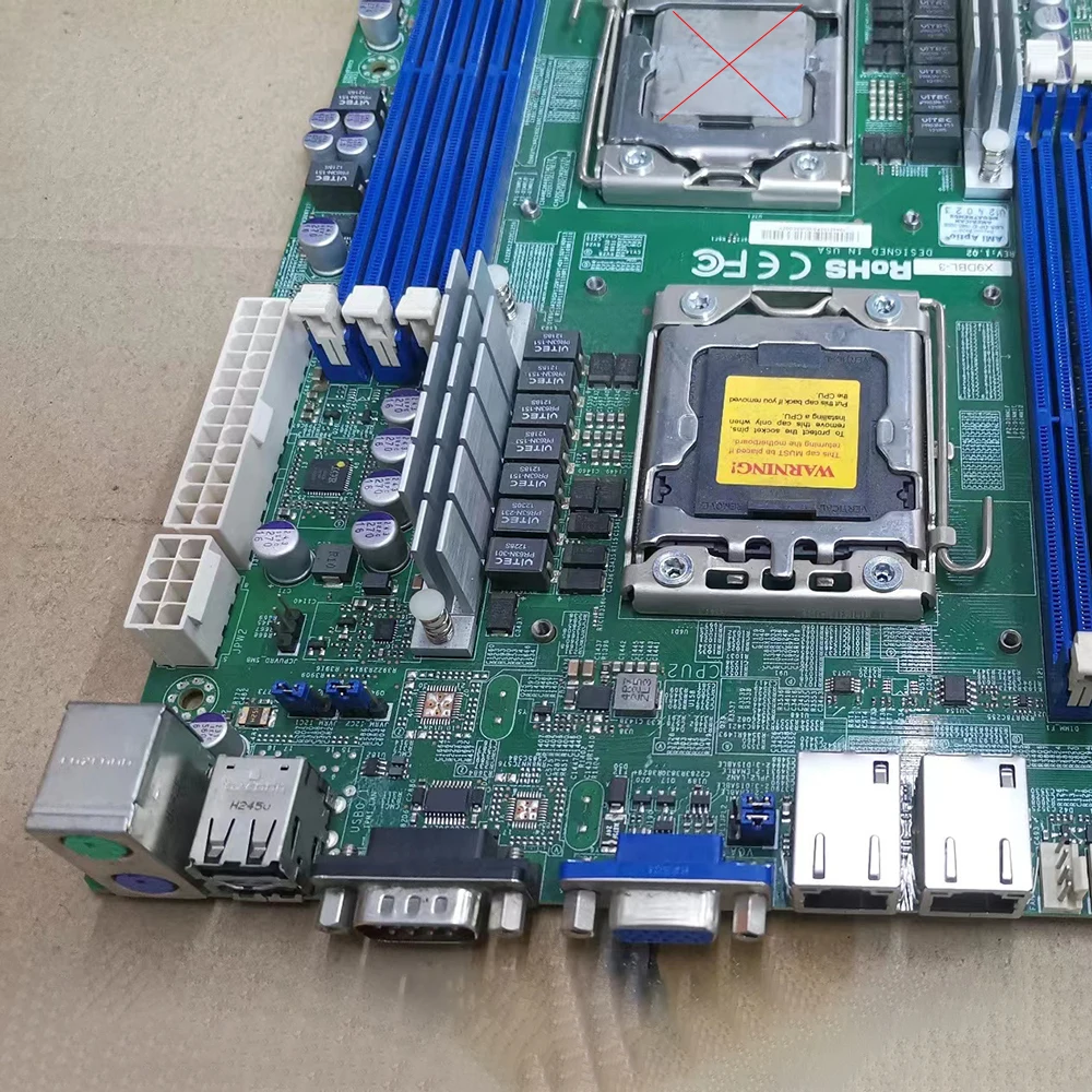 X9DBL-3 para servidor Supermicro C606 1356 pines 8SAS compatible con Xeon E5 2420