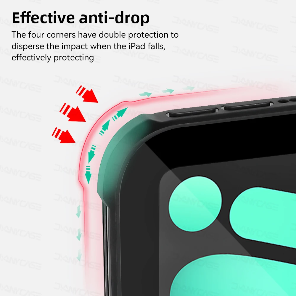 Funda Transparente Silicona iPad – Compatible Air Pro 10,9 (mini 6) - imagen 2