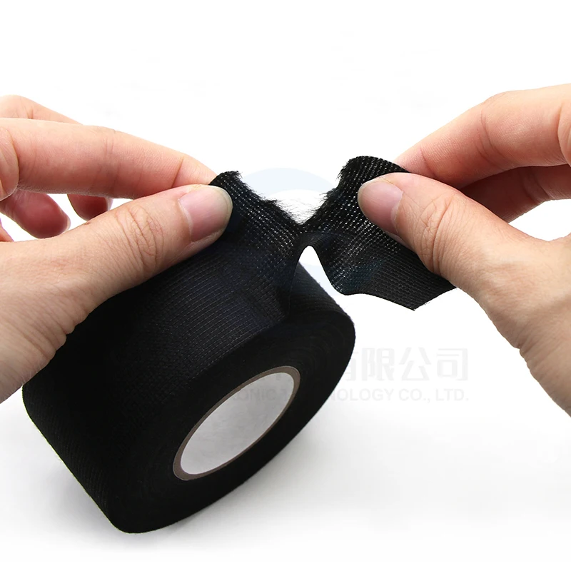 Cinta adhesiva de tela resistente al calor, 9-50mm, para cables automotrices, arnés, telar de cableado, cintas térmicas eléctricas - imagen 3