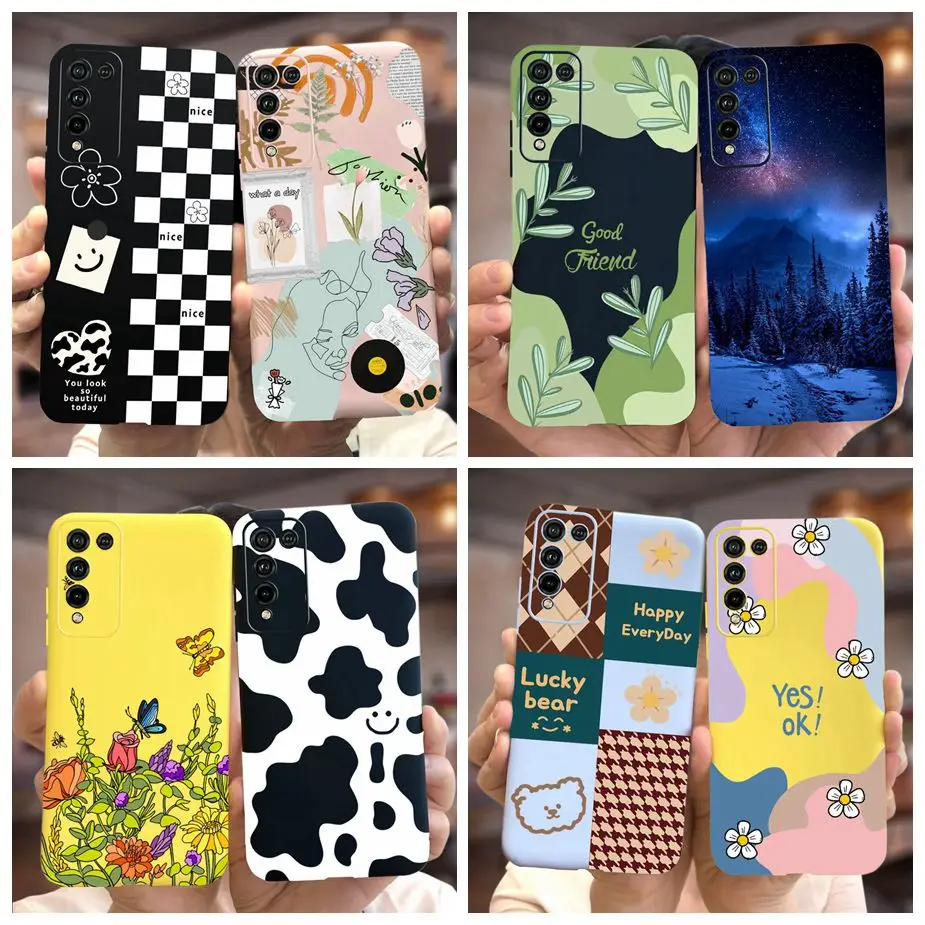 Funda Honor 10X Lite Caramelo – Silicona Suave Antigolpes - imagen 5