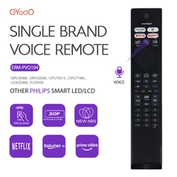 Mando Philips Ambilight 50PUS8506 con control por voz