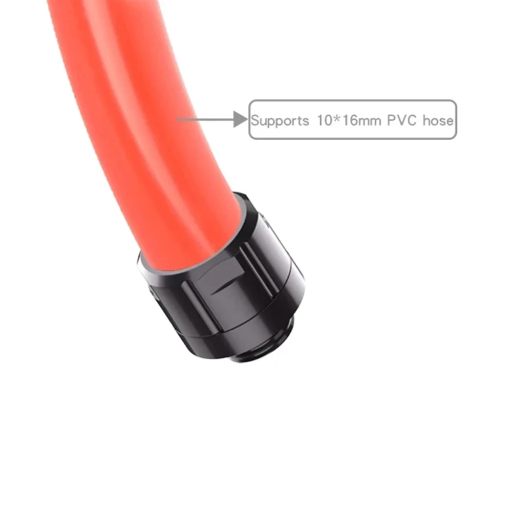 FREEZEMOD Kit de montaje 3/8 manguera suave accesorios de latón 10*16mm tubo OD16mm tubo de PVC torsión G1/4 rosca PC MOD refrigeración por agua GRGKN-H3 - imagen 3
