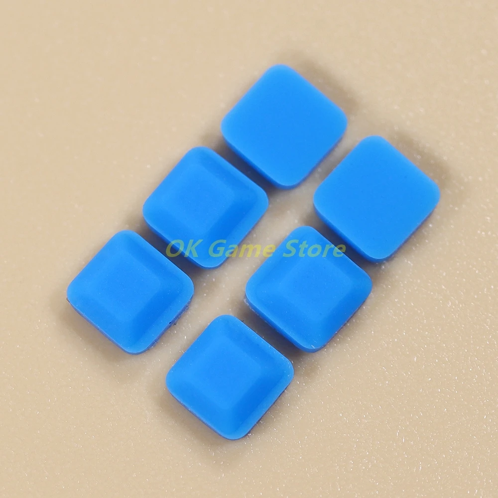 100 juegos de pies de repuesto, juegos de almohadillas de goma para consola de juegos NDS, pies con orificio para tornillo, almohadilla de goma para nds - imagen 3