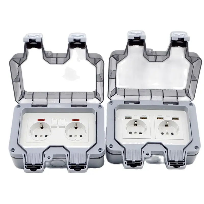 Enchufe Exterior IP66 Impermeable 250V 16A – UE - imagen 5