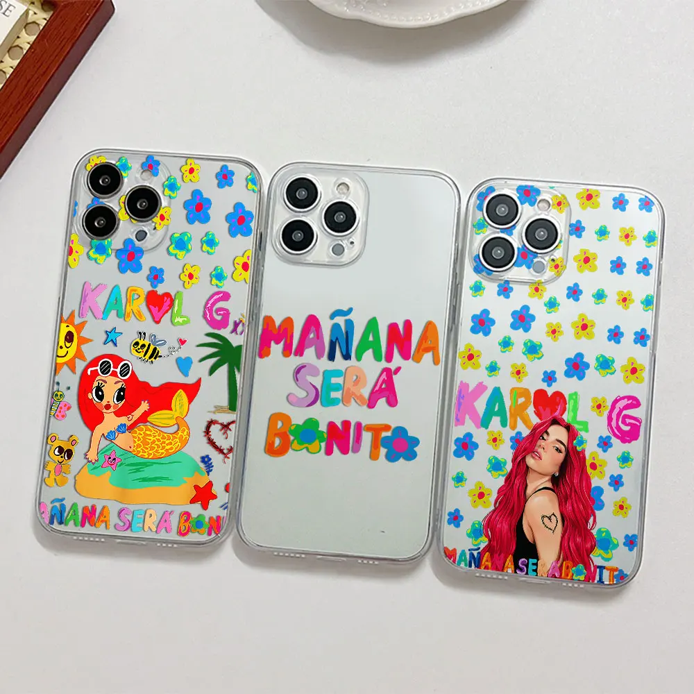 Nueva funda de teléfono Karol G Manana Bichota temporada para Samsung S24 S23 S22 S21 S20 S10 FE Note20 Note10 Plus Ultra Lite 5G - imagen 2