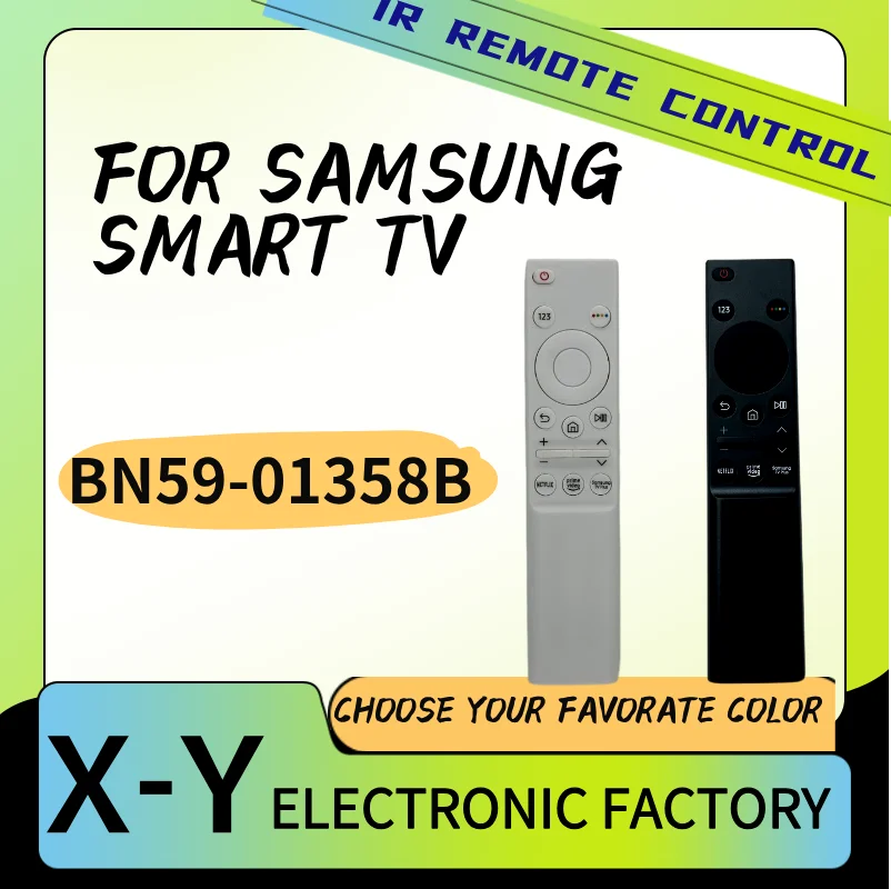 NUEVO BN59-01358B CONTROL REMOTO DE TV SMART PARA SAMSUNG TV 2019-2024 BN59-01358C BN59-01358A CON NETFLIX Y PRIME