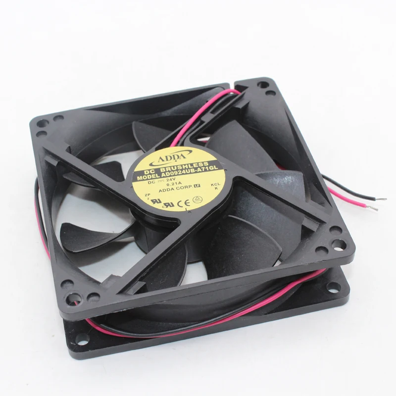 AD0924UB-A71GL nuevo para Adda Fan 9225 Dc 24v 0.21A 9cm ventiladores ventilador de refrigeración inversor de doble bola - imagen 2
