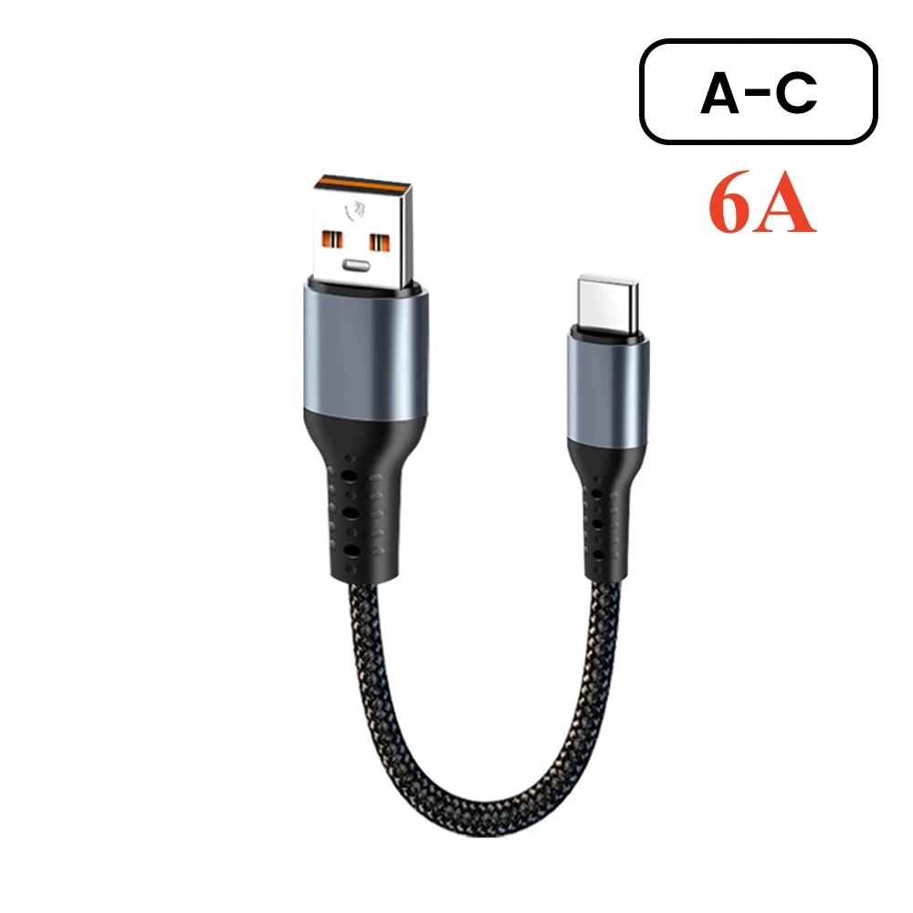 Straight USB A to C