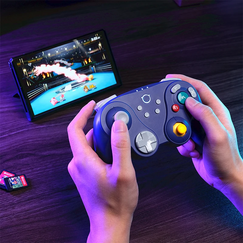 Controlador de juego inalámbrico NYXI Warrior Lite morado para Switch 2/PC - imagen 5