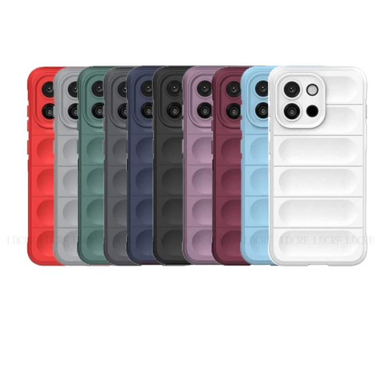 Para Oneplus 13T funda Oneplus 13T Capas nueva a prueba de golpes suave TPU teléfono armadura de parachoques lente trasera Fundas protectoras Oneplus 13T