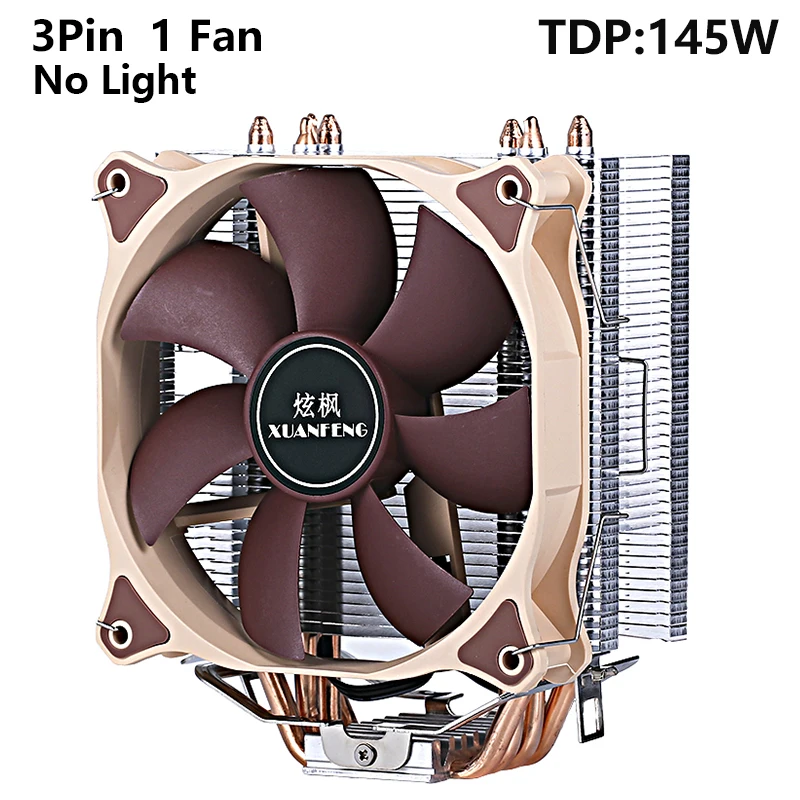4 Heat-pipe 3P 1 Fan
