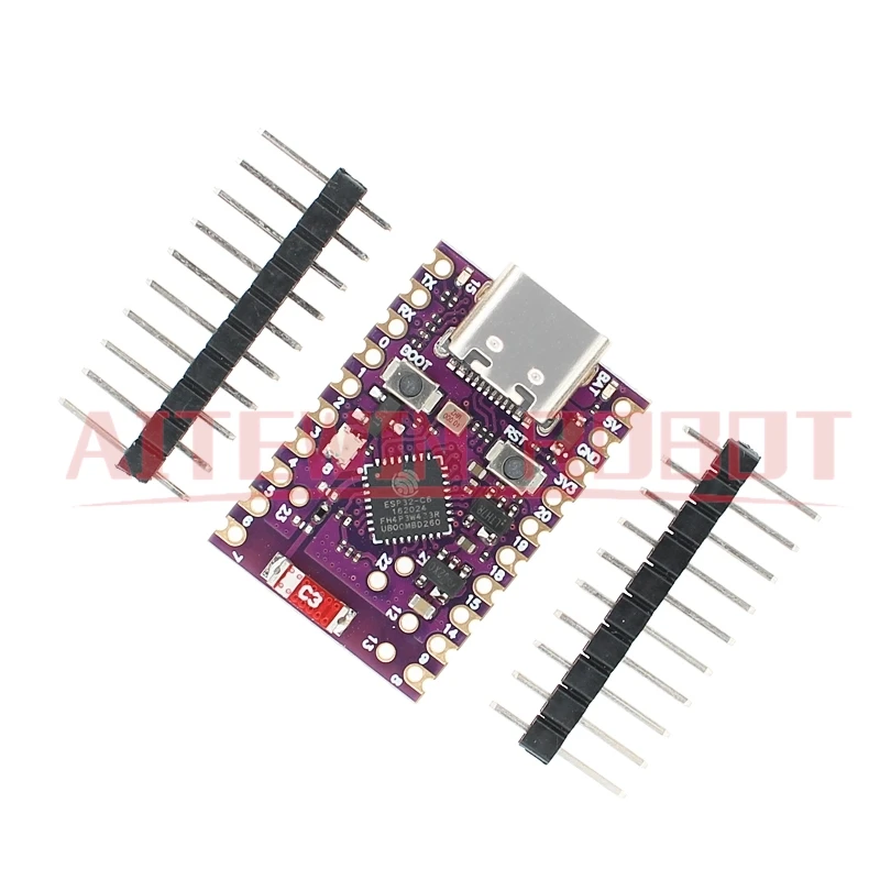 Placa de desarrollo ESP32-C6 SuperMini, controlador de aprendizaje de programación MCU, placa central - imagen 5