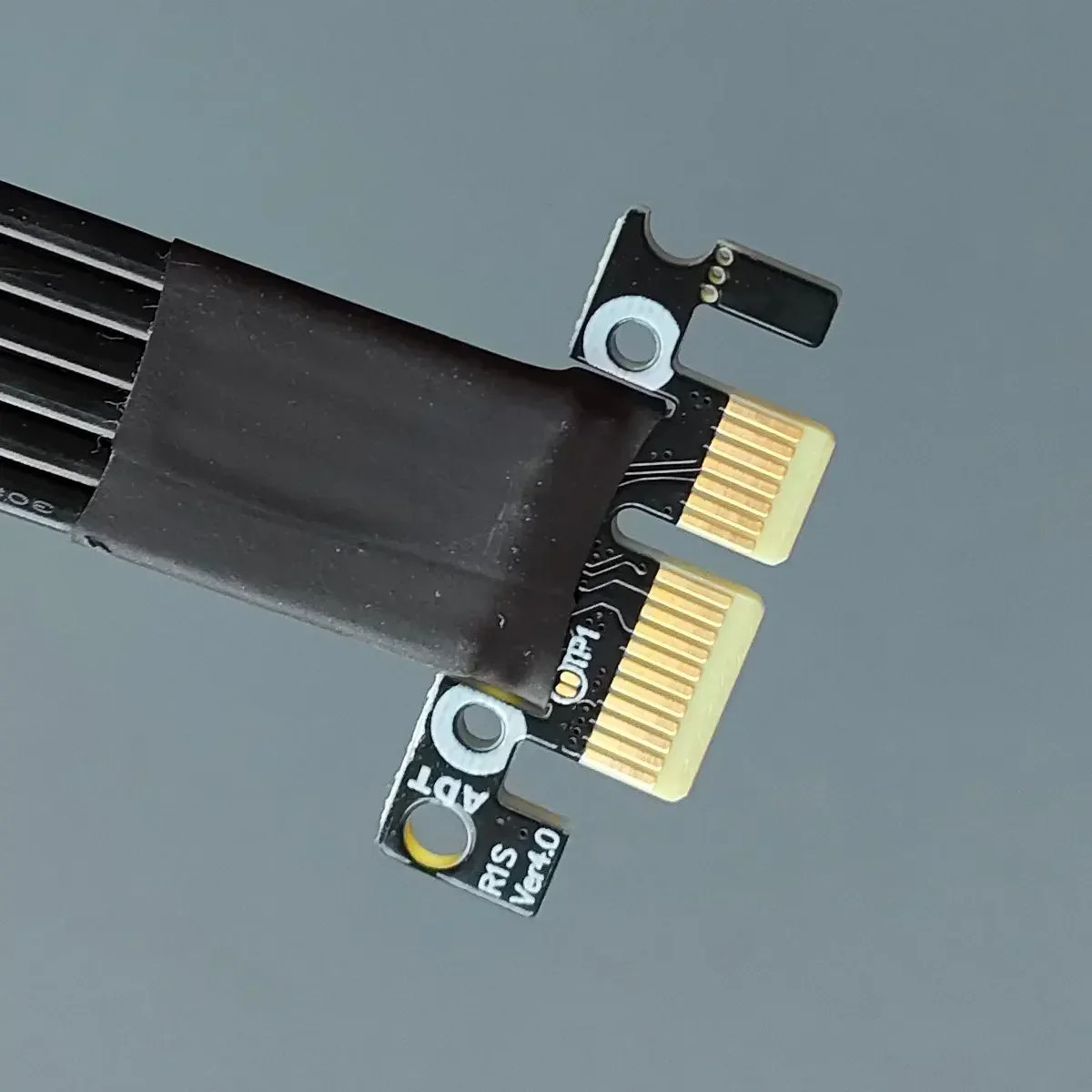 Tarjeta elevadora PCIe Gen4.0, adaptador de 1x a 16x, No necesita USB con Cable de alimentación, adaptador elevador PCI-E x1 x16 GPU WK para ordenador AMD Nvidia - imagen 5