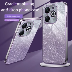 Infinix Smart 8/8HD Funda Silicona - Brillo Degradado Lujo