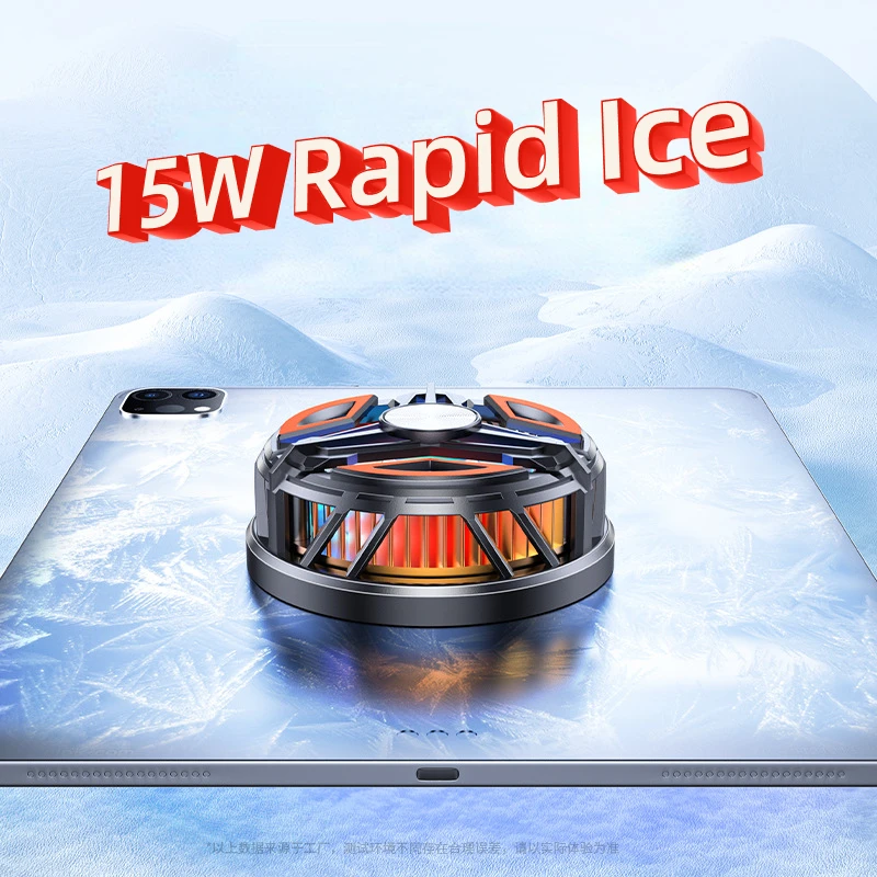 GT31 enfriador magnético para teléfono, radiador Semiconductor portátil para teléfono, refrigeración rápida, Clip trasero de succión magnética, 15W - imagen 2