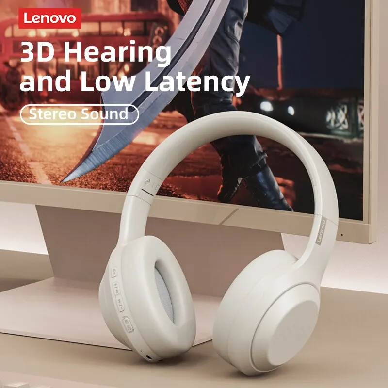 Lenovo Thinkplus TH10 TWS auriculares estéreo de baja latencia con larga resistencia auriculares Bluetooth para juegos auriculares de música con micrófono - imagen 2