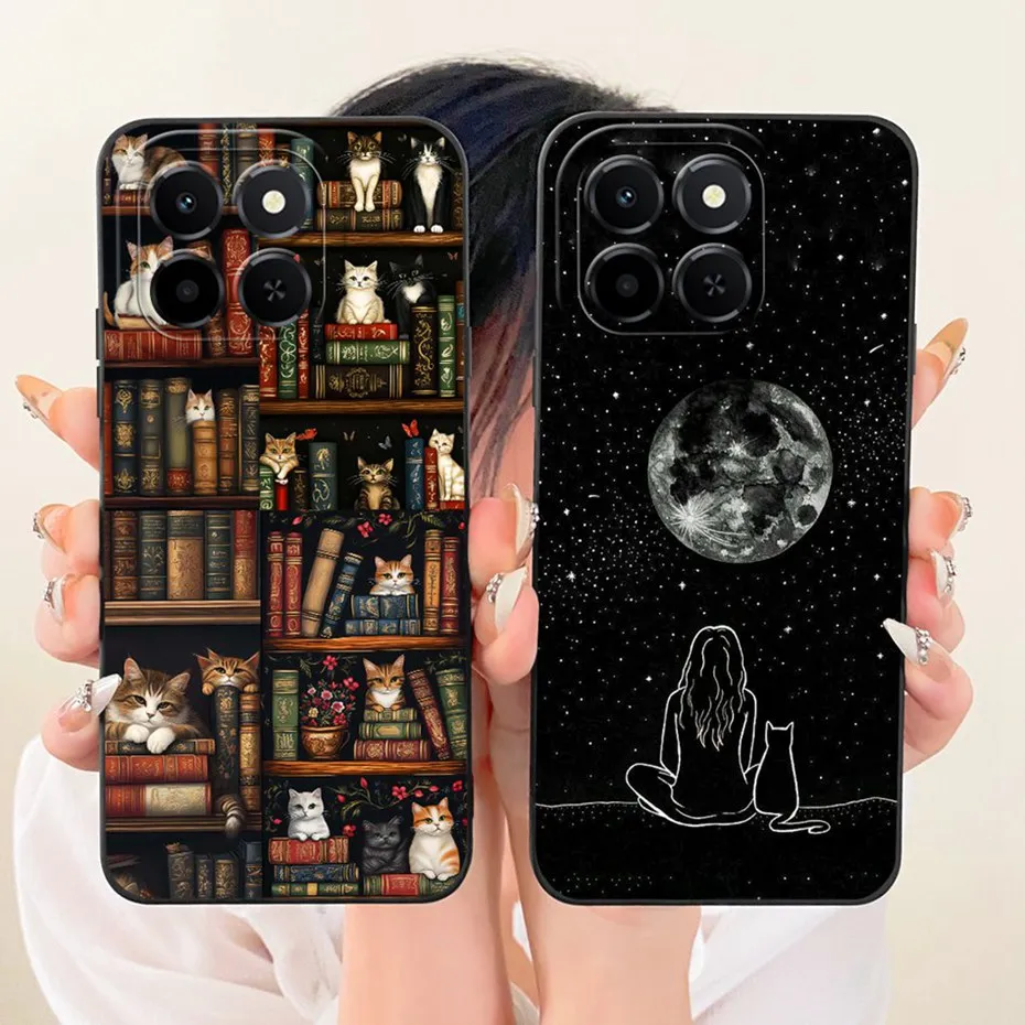 Nueva funda de teléfono de moda para Honor X6c fundas de silicona suave para HonorX6c X 6C 4G NIC-LX1 NIC-LX2 fundas a prueba de golpes parachoques - imagen 5