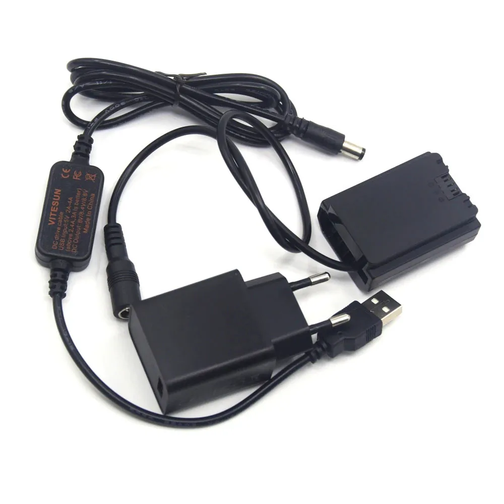 Cable de alimentación USB + acoplador FZ100 NP-FZ100 batería simulada + adaptador de cargador para Sony Alpha A9 A7RM3 A7RIII A6600 A7M3 ILCE-9 A7M4 A7IV - imagen 5