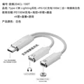 White Adapter Cable