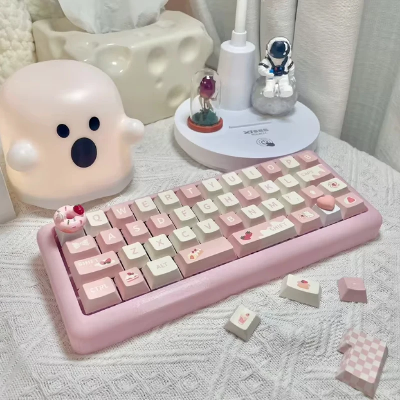 40% Mini Kit de teclado mecánico personalizado modo Dual/tri-modo RGB Hot Swap VIAL 42 teclas e-sports Gaming teclado de oficina regalo