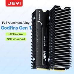 JEYI Disipador NVMe M.2 Gen 1 - Enfriamiento pasivo de aluminio