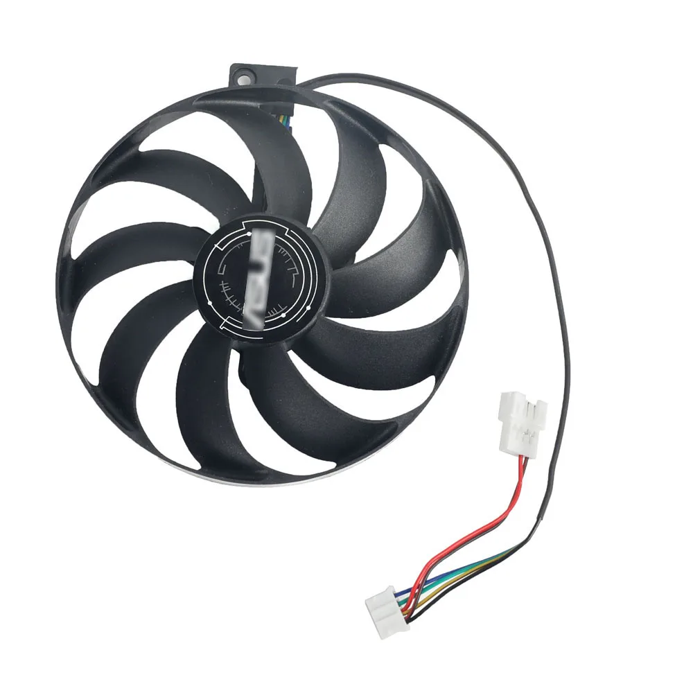 Ventilador de refrigeración de tarjeta de vídeo T129215SU, 87MM, para ASUS RTX 2060, Super 2070, 2080, 2080, super DUAL EVO, ventilador de refrigeración de tarjeta gráfica avanzada - imagen 4