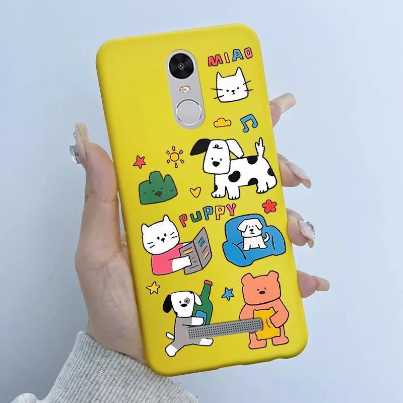 Para Xiaomi Redmi Note 3 Pro Funda Note3 suave TPU Funda de silicona dibujos animados Funda de teléfono para Xiaomi Redmi Note 4 4X Note4 Coque Funda - imagen 3