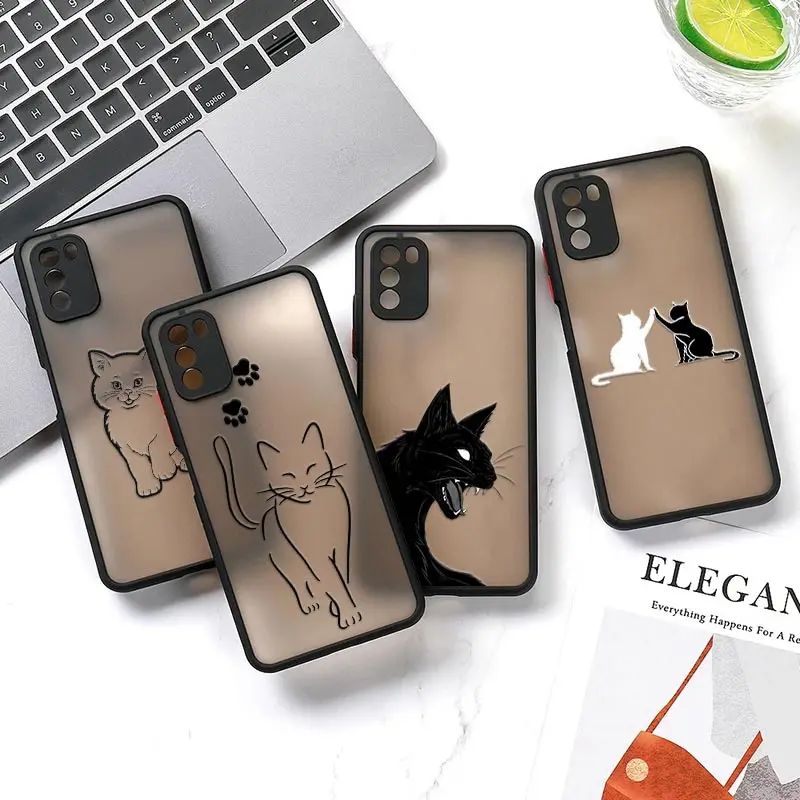 Funda mate para Xiaomi 12 11 Lite 5G NE 11T 10T 9 Lite, cubierta Poco X3 X4 NFC F3 M3 M4 Pro - imagen 2