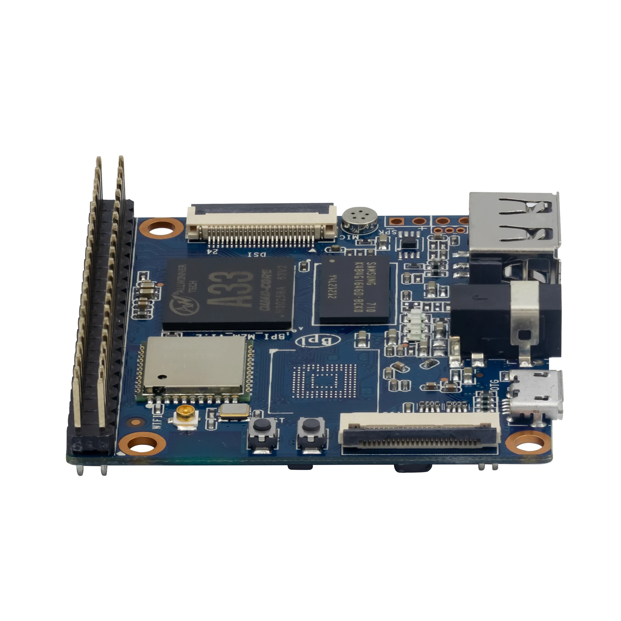 Banana Pi-BPI-M2M Allwinner A33, cuatro núcleos, 512MB, DDR3, No eMMC, WiFi, BT4.0, funciona con Android 6,0, Linux, Ubuntu, Tina, placa única - imagen 5
